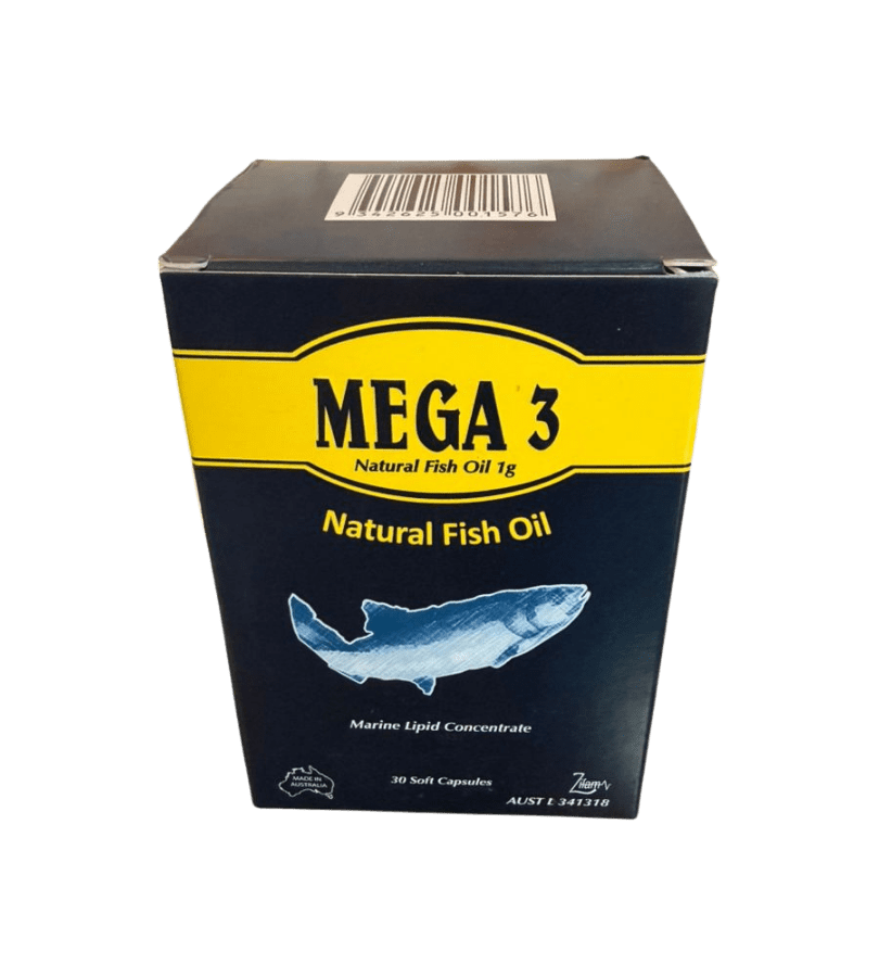 Mega 3 Natural Fish Oil Supplements